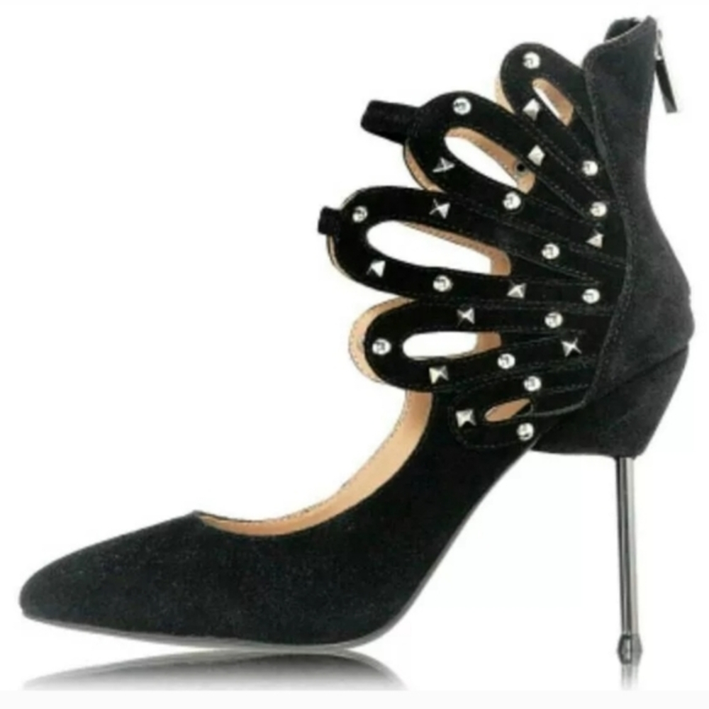 Elegant Black Stiletto Heels